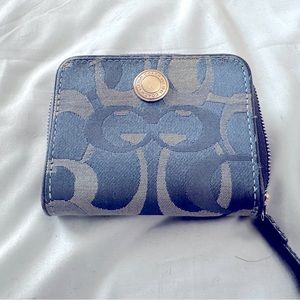 Coach signature wallet Blue/Grey